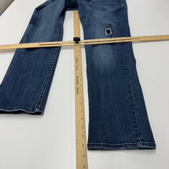 Kut From The Kloth Jeans Womens 10 Blue Catherine Boyfriend Dark Wash - Picture 7 of 7